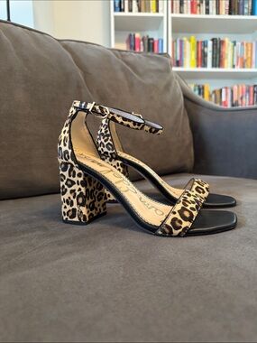 Sam Edelman Leopard Print Heels